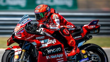 Marc Márquez en los test de pretemporada de MotoGP 2026 en Tailandia.