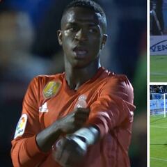 Descaro, regate y asistencia: el show de Vinicius en Melilla