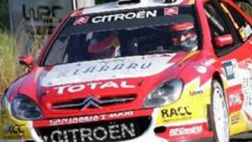 <b>EN SU LÍNEA.</b> El piloto catalán continúa haciéndose acreedor de un puesto en el equipo Citröen para la próxima temporada.