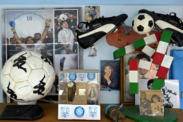 El museo de Maradona en Quartieri Spagnoli