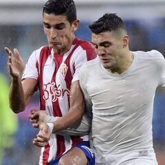La lluvia 'blanqueó' la camiseta reciclada del Real Madrid