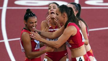 Jaël ‘desgrana’ los secretos de las ‘Speed Girls’ del 4x100