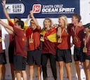 España, campeona de Europa de surf