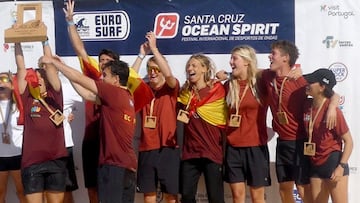 España, campeona Eurosurf 2025 Portugal