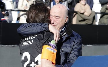 El Rayo homenajea a Ángel Nieto