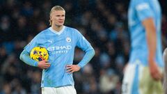 Why is Erling Haaland not playing for Manchester City against Crystal Palace?