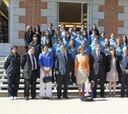 La Reina Sofía recibió a las chicas del Barça, campeonas de Copa