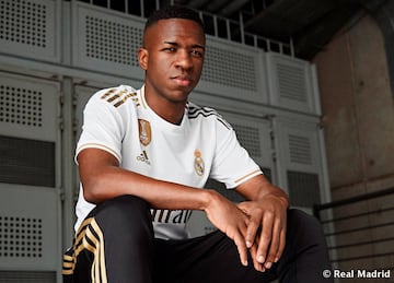 Real Madrid have released their new home strip, which features gold detailing reminiscent of the kit they wore in their LaLiga-winning campaign in 2011/12.