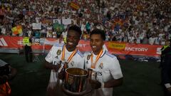 Vinicius y Rodrigo en la Copa del Rey