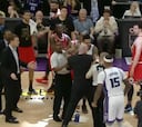 Pelea entre Cousins y Rondo: no hubo reencuentro feliz