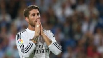 Sergio Ramos, central del Real Madrid.