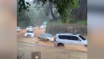 Fuertes lluvias en la tarde del 28 de enero causaron inundaciones, colapso vial y emergencias en varios sectores de Medellín.