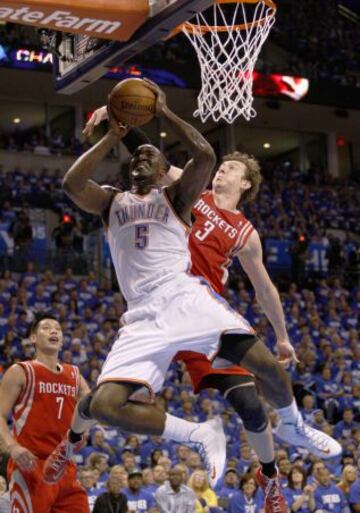 Oklahoma City - Houston Rockets, partido de la NBA perteneciente los Playoffs de la Conferencia Oeste.