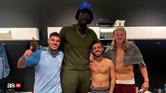 Only Mamadou could make Haaland look small