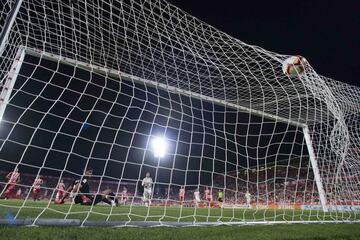 Sergio Ramos empató de penalti. 1-1.