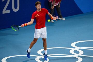 El tenista español Pablo Carreño vence en dos sets (6-2 y 7-5) a Medvedev para avanzar a semifinales y luchar por una medalla.
