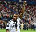 Kylian Mbappé, segundo jugador del Real Madrid en debutar con gol y título tras Marco Asensio