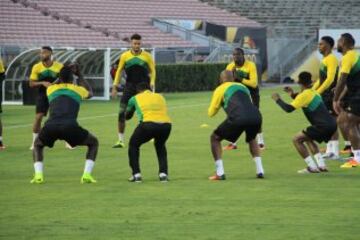 Las mejores imágenes del entrenamiento de Jamaica