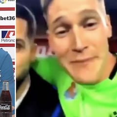 La ejemplar respuesta de Raúl García tras la pregunta sobre la 'mofa' de Remiro a Williams