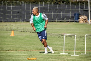 Así fue la primera práctica de campo de Millonarios. Fredy Guarín, Harrison Mojica, Daniel Ruiz y Jader Valencia fueron los protagonistas