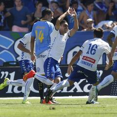 Los jugadores tinerfeños suelen decidir los derbis del Heliodoro