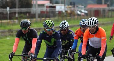 Una mañana con Nairo Quintana subiendo a Patios
