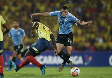 La Selección Colombia cayó 1-3 ante Uruguay en el último encuentro del Torneo Preolímpico y se quedó sin cupo a los Juegos Olímpicos