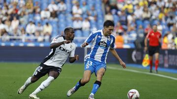 Partido Deportivo de La Coruña - Burgos. obrador