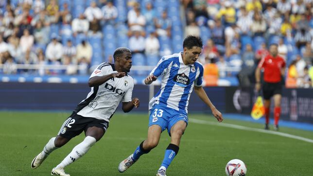 Obrador, primer apercibido de la temporada para el Deportivo