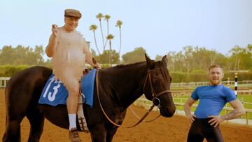 Lo ¨²ltimo de McGregor, el jockey n?13: mont¨® desnudo y ahora...