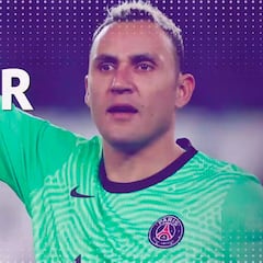 Keylor Navas y sus históricos datos en la Champions League