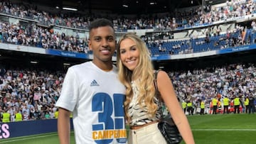 Luana Atik Lopes, novia de Rodrygo Goes