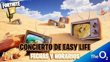 Concierto de Easy Life en Fortnite: fechas, horarios, cómo ver en directo, y premios por asistir
