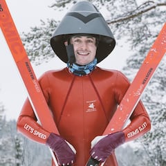 Jan Farrell, el esquiador supersónico de Madrid