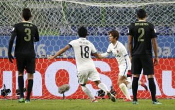 Nacional lo intentó pero no logró marcar el empate. Kashima en los últimos minutos fue certero y puso el 3-0 final y ahora va a la final con el América de México o el Real Madrid.