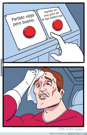 Los memes sobre fútbol no paran por el coronavirus