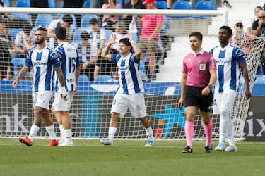 Remontada con sufrimiento retro