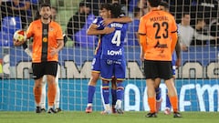 El Getafe, más goles en una noche de Copa que en meses de Liga