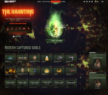 Call of Duty MW2 and Warzone: every reward available for The Haunting’s Soul Capture event