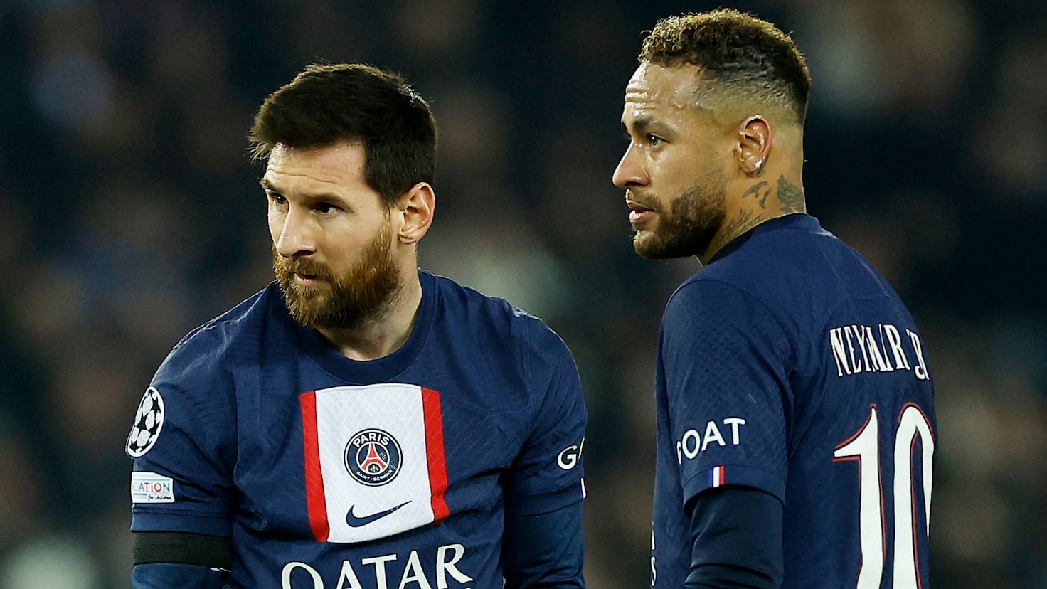Neymar y Messi jugaron juntos en Barcelona y en PSG por la UEFA Champions League | Foto: ESPN Neymar y Messi jugaron juntos en Barcelona y en PSG por la UEFA Champions League | Foto: ESPN