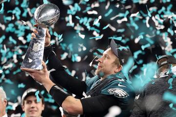 Récord: 13-3. Ganó el Super Bowl LII.