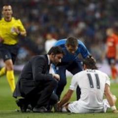 Bale se lesionó en el gemelo: "Espero que no sea nada serio"