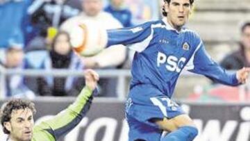 <b>CLAVE. </b>Los centros de Gavilán desde la banda, fundamentales en la buena temporada getafense.