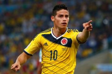 James Rodríguez el niño maravilla de Colombia.