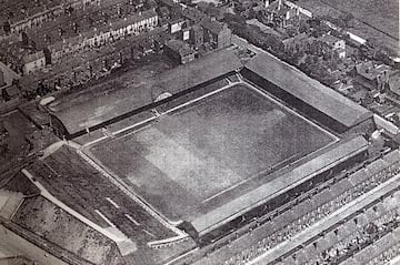 Antiguo estadio de Anfield, originalmente del Everton.