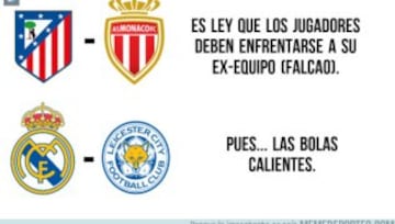 Leicester y las 'bolas calientes': los memes del sorteo de Champions