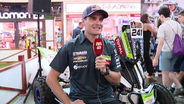 Ignacio Casale: "Soy uno de los más rápidos en las dunas"