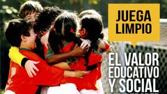 28/11/18  FUTBOL FEMENINO REPRODUCCION PORTADA LIBRO JUEGA LIMPIO EL VALOR EDUCATIVO Y SOCIAL DEL DEPORTE EDITORIAL ANAYA