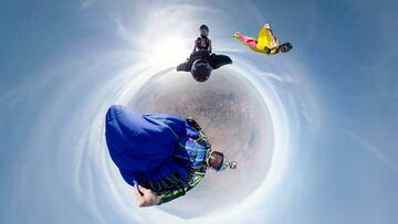 Wingsuit rodeo de Jeb Corliss.