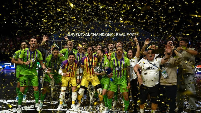 El Palma Futsal hace historia con su tercera Champions consecutiva